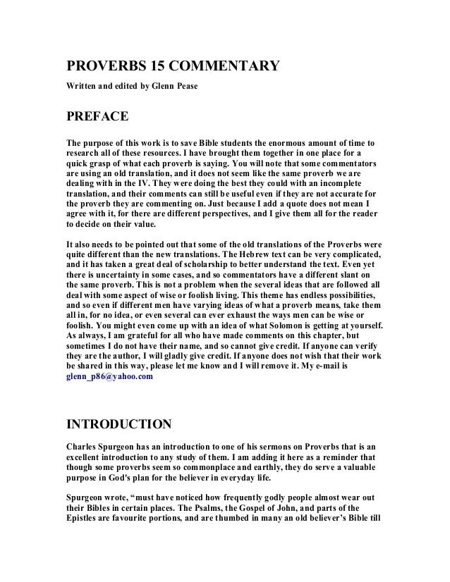 The Way to Honor: Sermons on Proverbs (Spurgeon Through the Scriptures)